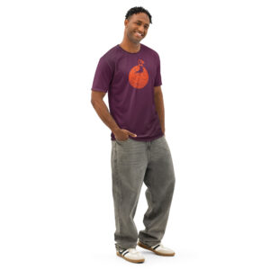 Plucky Puffin Men's Cotton T-Shirt