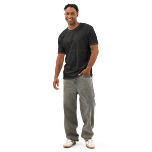 Questing Quokka Men’s Cotton Crew Neck T-Shirt