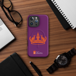 Ubuntu Noble Numbat MagSafe Tough Case for iPhone®